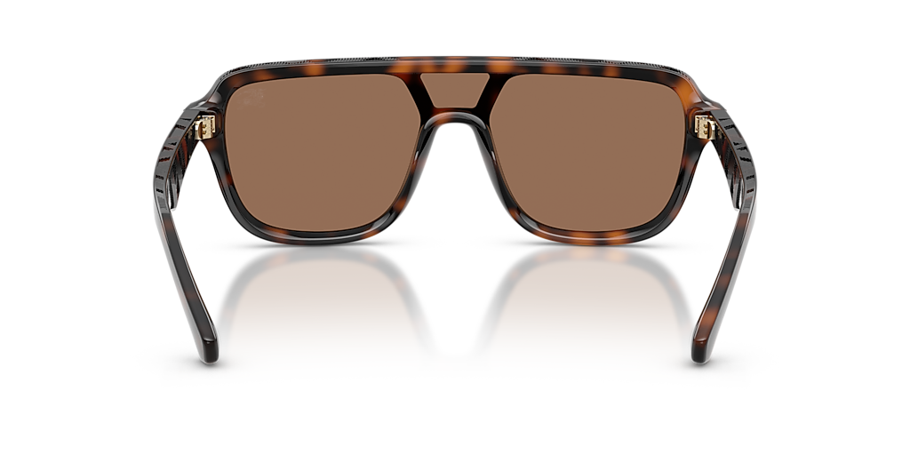 Burberry BE4474U L (0 - 128) with Brown lenses and Brown frame