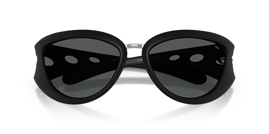 Diesel DL3007U L (61 - 18) with Grey lenses and Black frame
