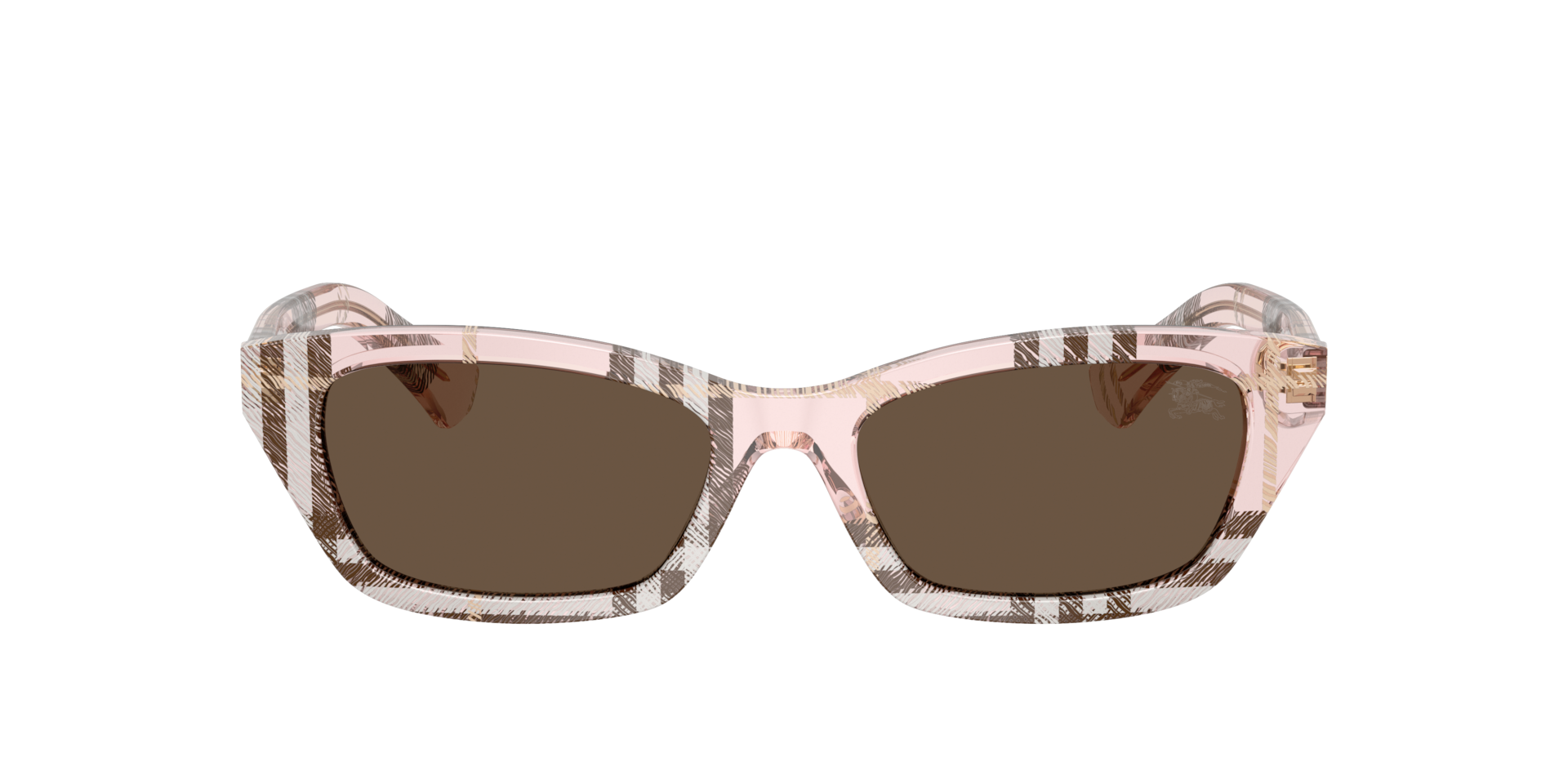 Burberry BE4488 M (52 - 17) with Brown lenses and Pink frame