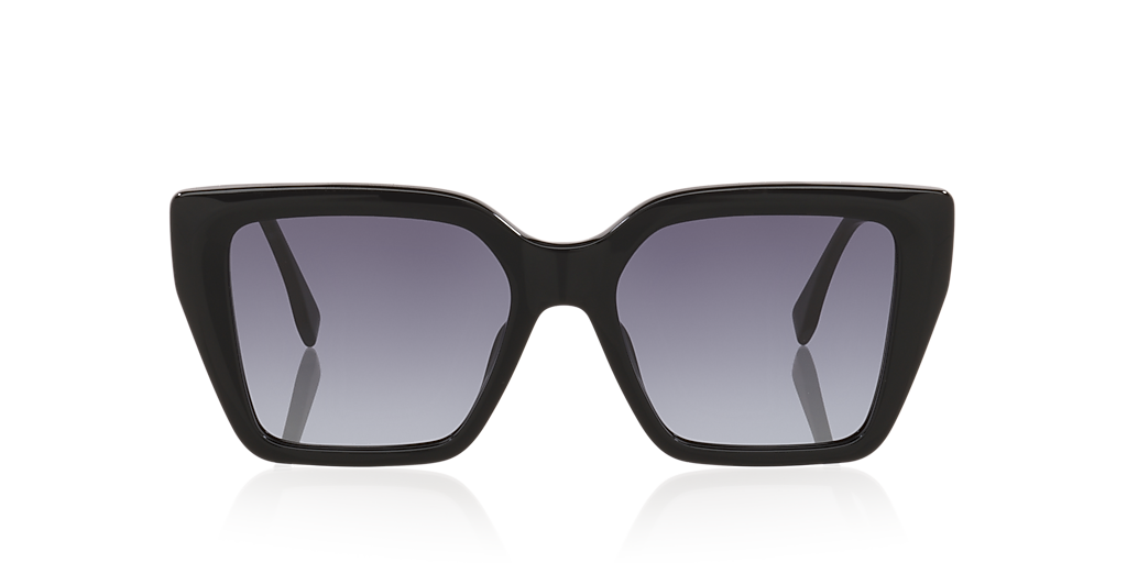 Fendi Ff Diamonds FE40161I S (54 - 18) with Grey lenses and Black