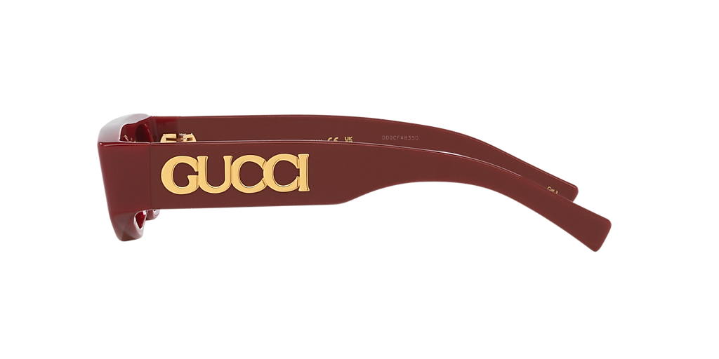 Gucci GG1771S XS (51 - 16) with Brown lenses and Red frame
