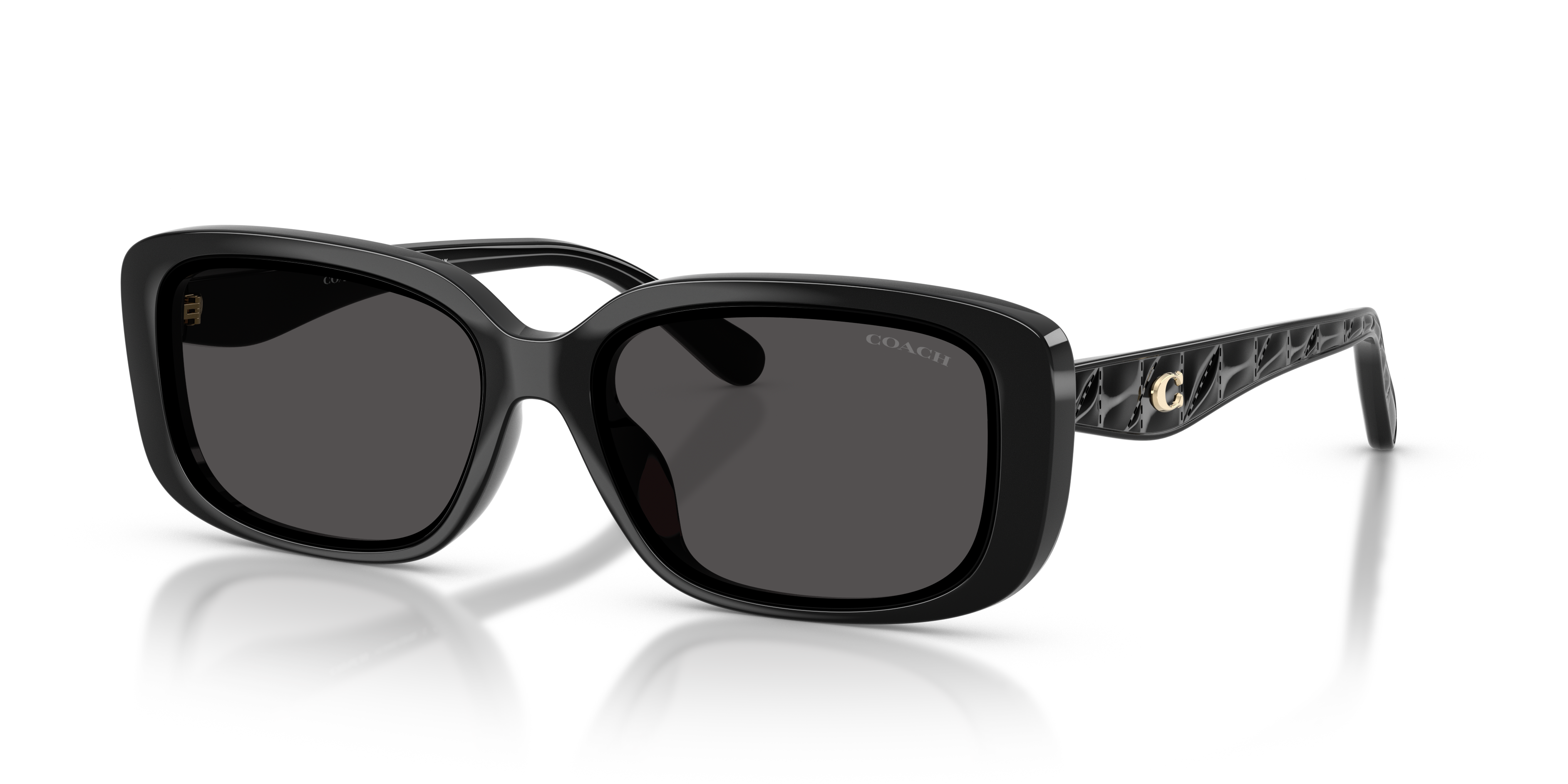 Coach CBY86 L (57 - 15) with Grey lenses and Black frame