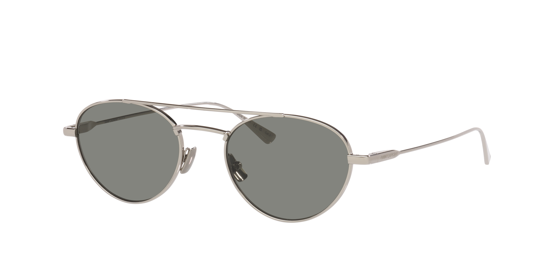 Saint Laurent SL97 M (51 - 20) with Grey lenses and Silver frame