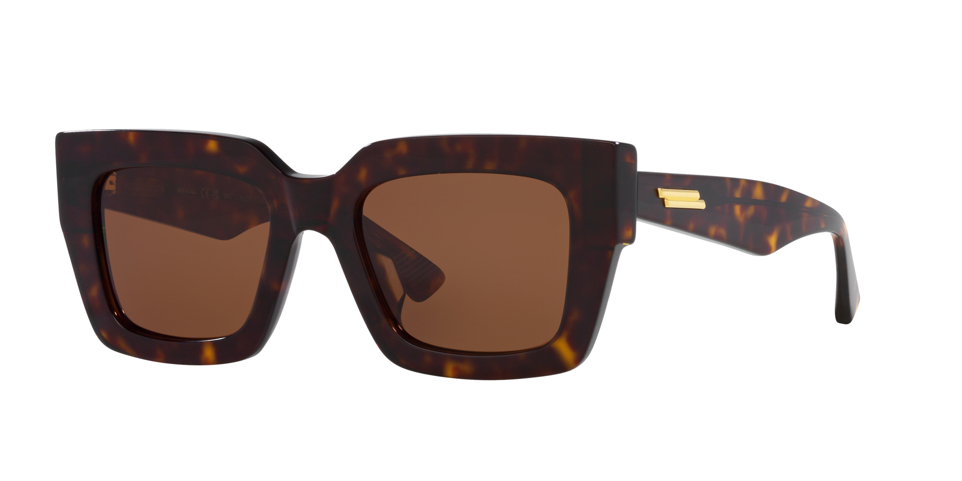 Bottega Veneta Femme Sunglass BV1212S - Couleur du Monture caille Couleur de Lentille Brun 330 €
