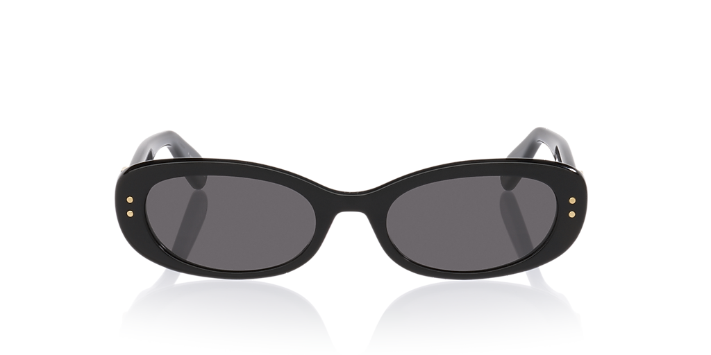 DIOR DIOROBLIQUE B1I XS (52 - 19) with Grey lenses and Black frame