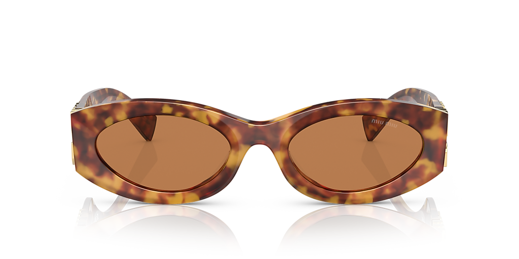 Miu Miu MU 11WS XL (54 - 21) with Brown lenses and Tortoise frame