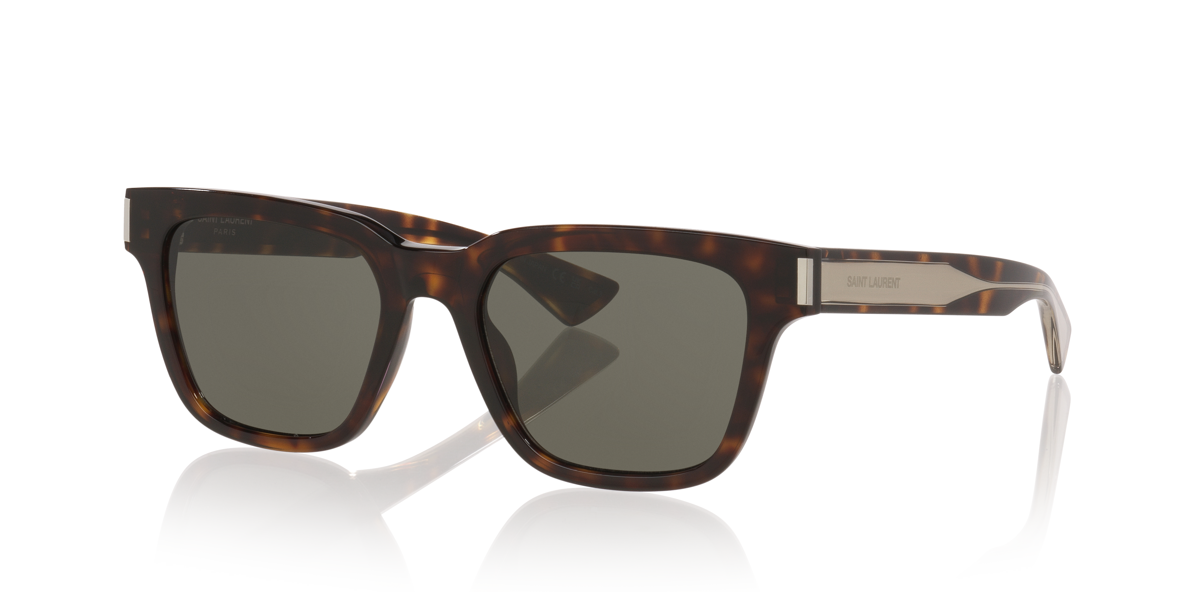 Saint Laurent SL790 S (53 - 19) with Grey lenses and Tortoise