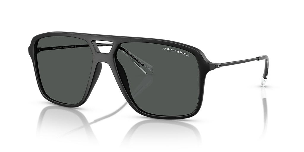 Armani Exchange AX4150SU XL (59 - 15) with Grey lenses and Black