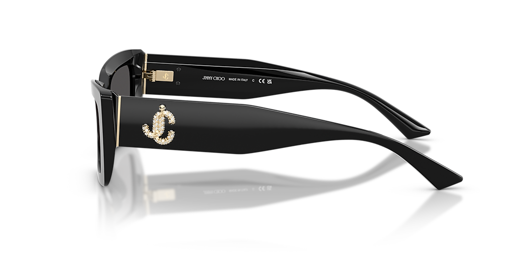 Jimmy Choo JC5037BU S (54 - 17) with Grey lenses and Black frame