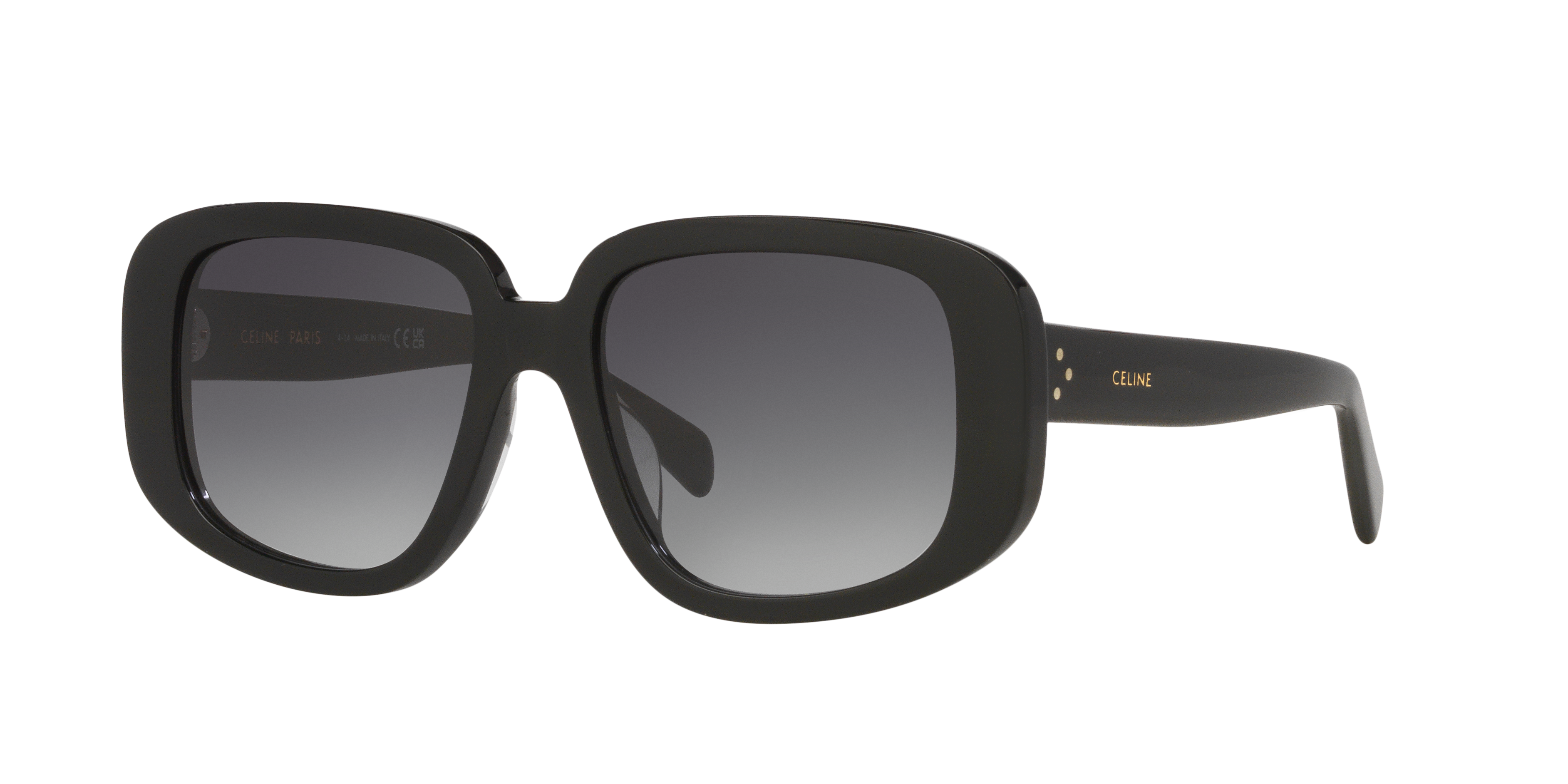 Celine CL40299U S (55 - 18) with Grey lenses and Black frame