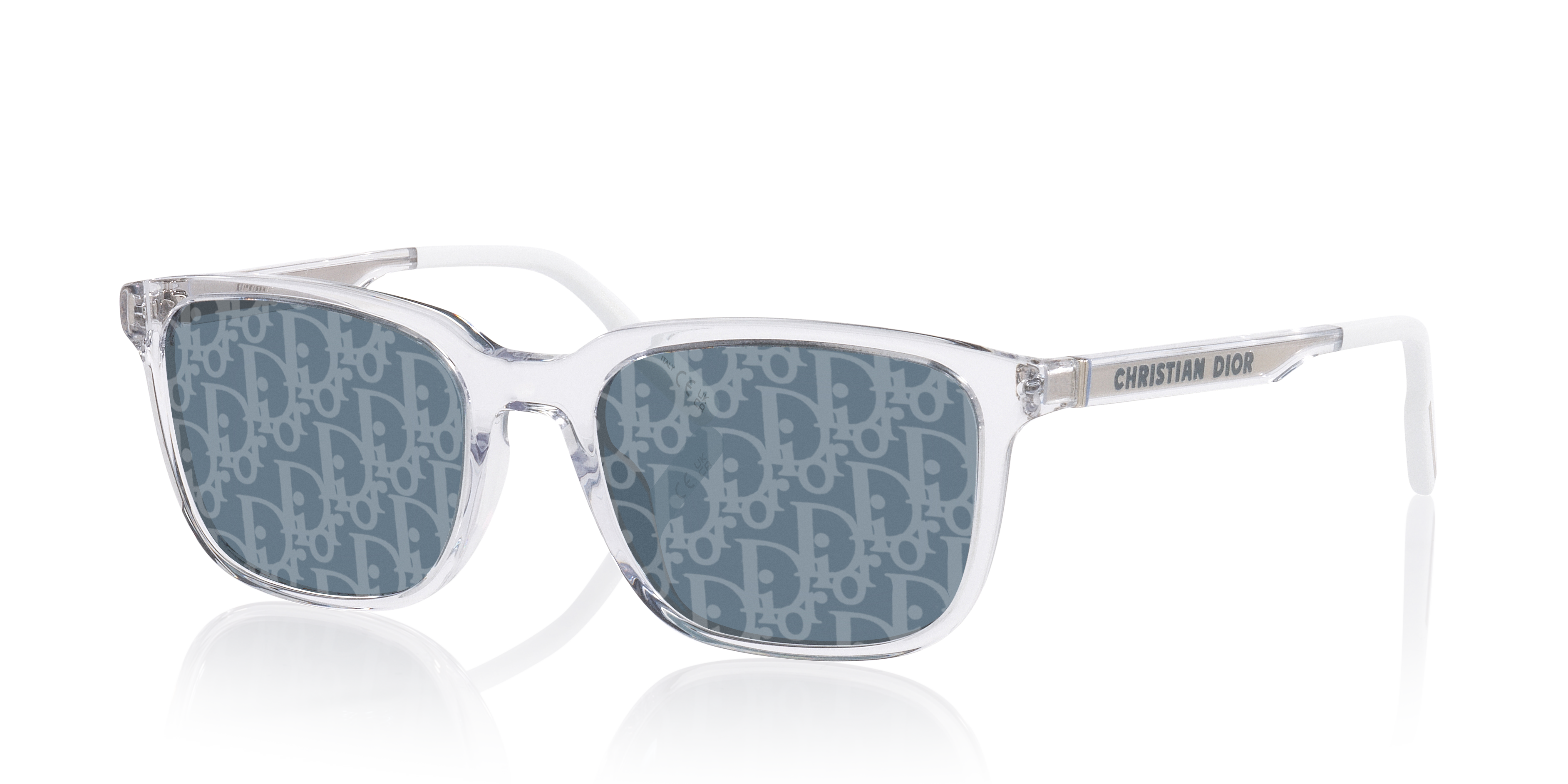 DIOR Diortag Su S (54 - 19) with Blue lenses and Grey frame