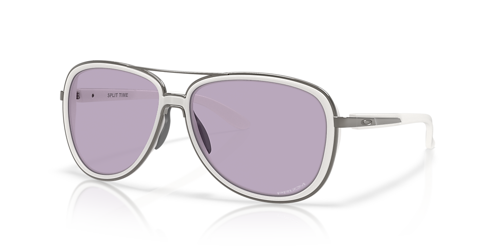 Oakley Split Time L (58 - 13) with Grey lenses and White frame