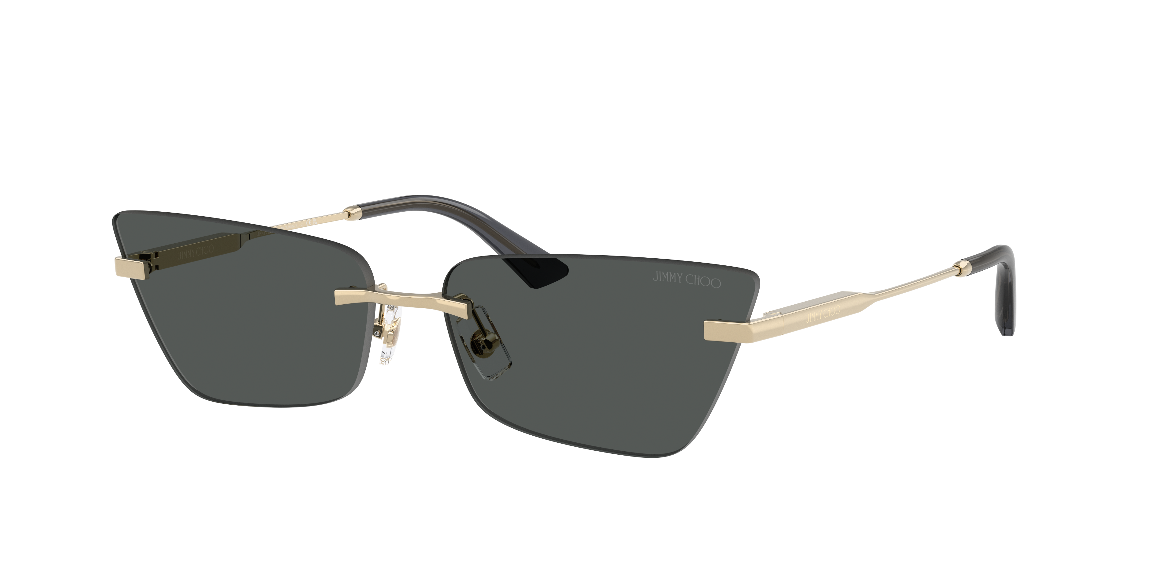 Jimmy Choo JC4012 M (60 - 15) with Grey lenses and Gold frame