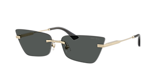 Jimmy Choo JC4027 M (55 - 16) with Grey lenses and Gold frame