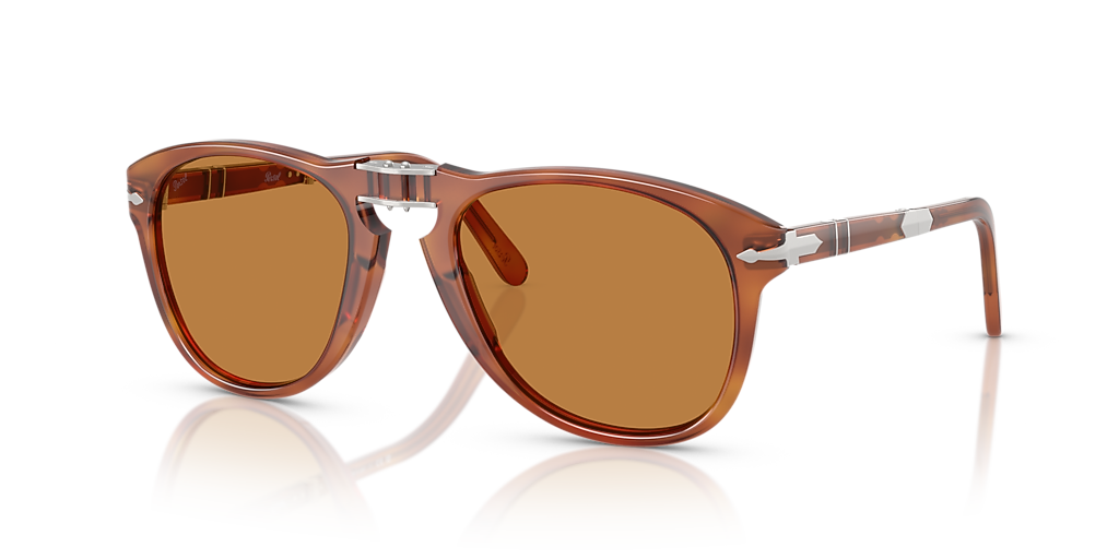 Persol PO0714SM 714SM - Steve McQueen L (54 - 21) with Brown