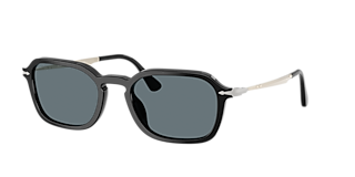 Persol PO3381S XXL (54 - 20) with Grey lenses and Black frame