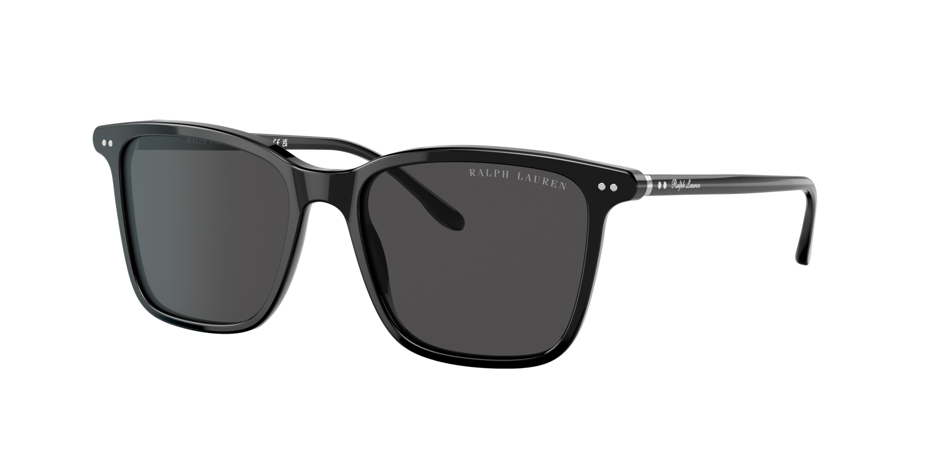Ralph Lauren Homme Sunglass RL8199 - Couleur du Monture: Noir brillant, Couleur de Lentille: Gris foncé