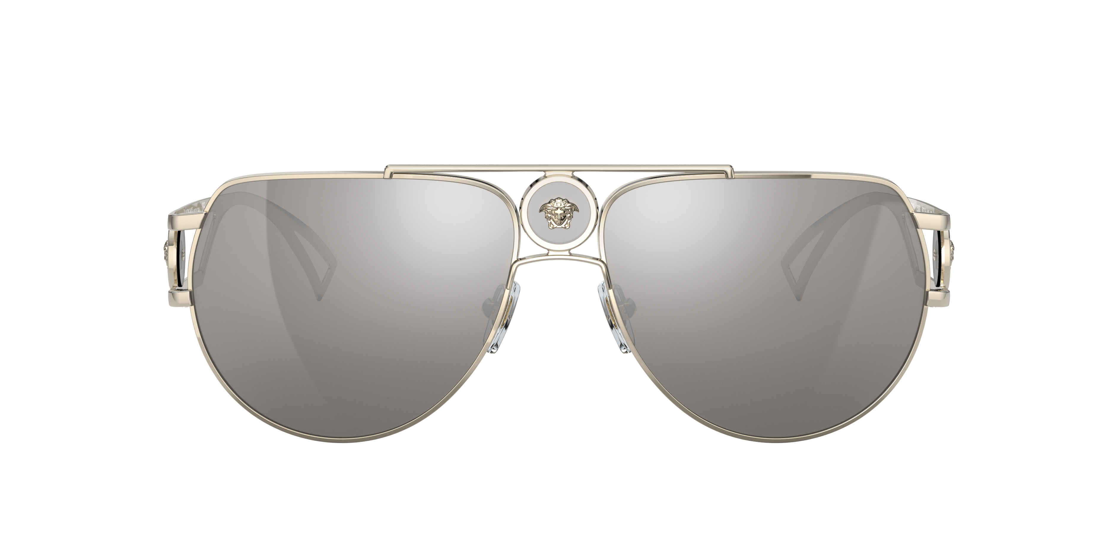 Versace VE2225 XL (60 - 15) with Silver lenses and Gold frame