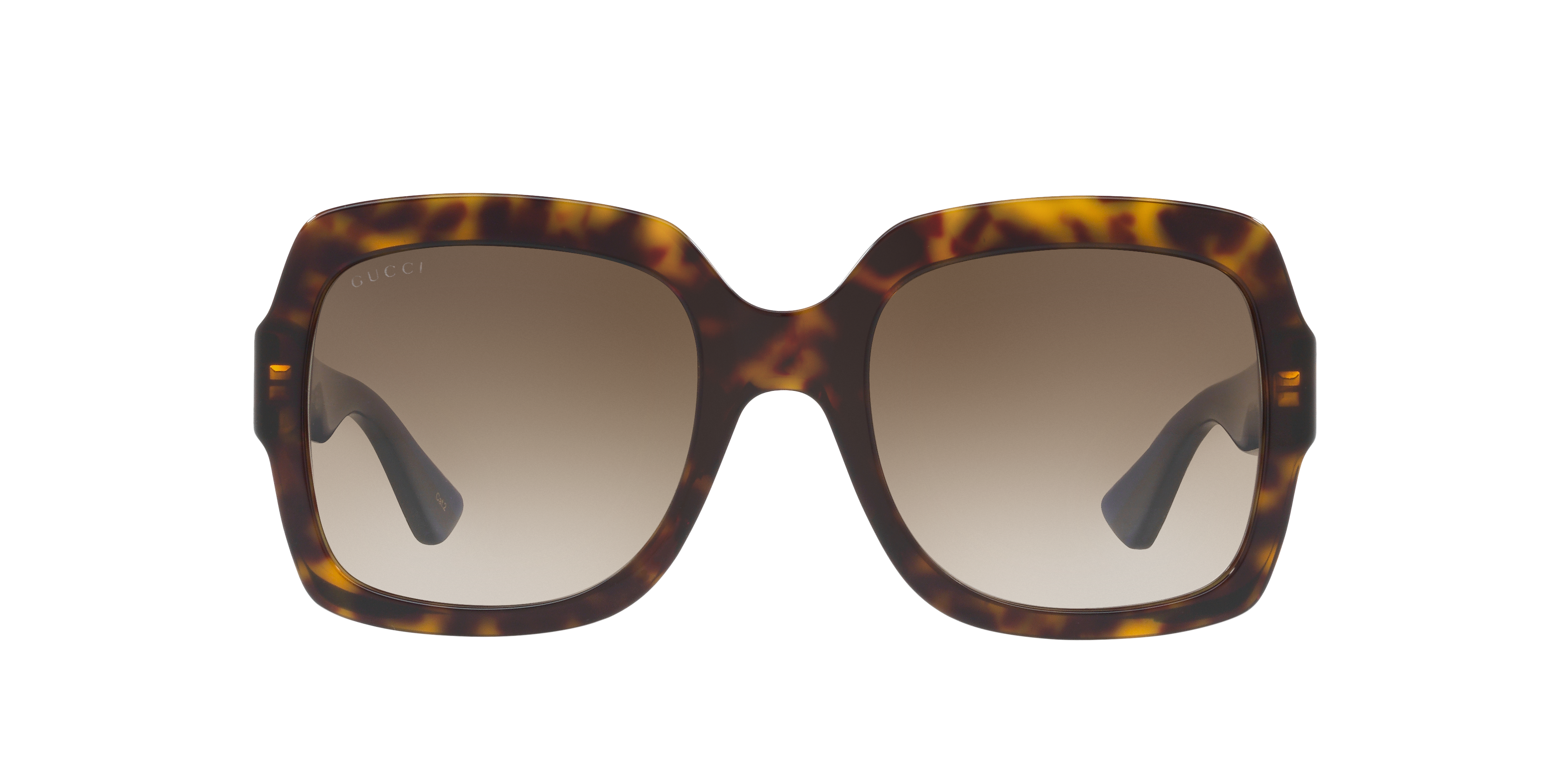 Gucci GG0036SN L (54 - 22) with Blue lenses and Brown frame