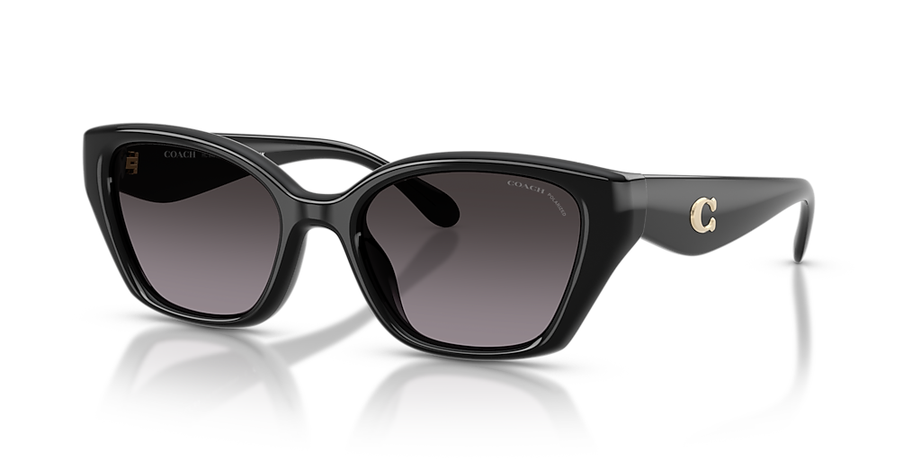 Coach CBY91 M (53 - 19) with Grey lenses and Black frame