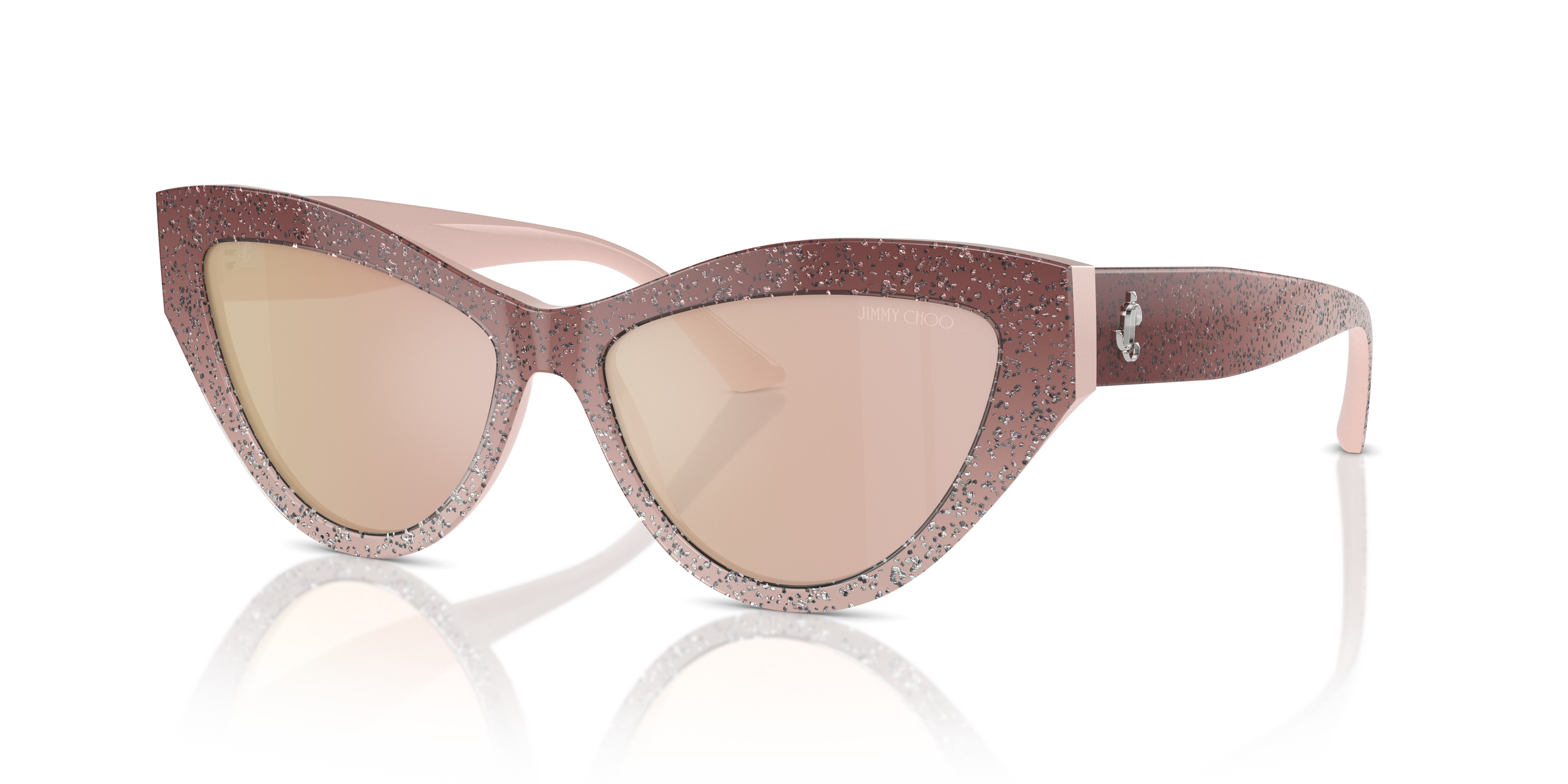 Jimmy Choo JC5004 M (55 - 15) with Pink lenses and Pink frame