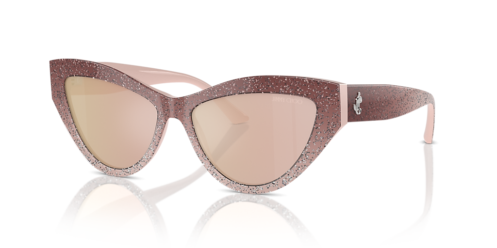 Jimmy Choo JC5004 M (55 - 15) with Pink lenses and Pink frame