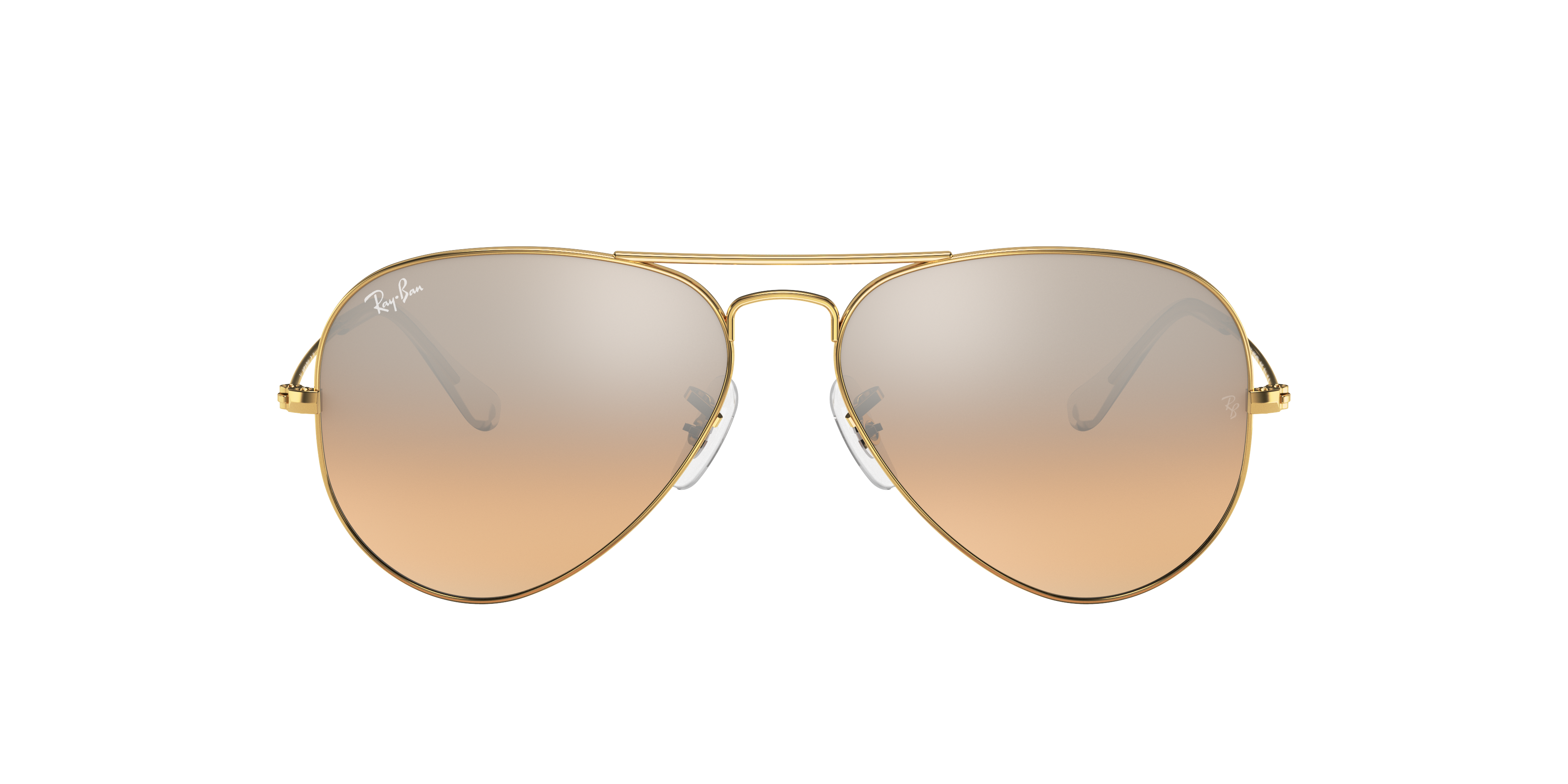 小物 Ray Ban Aviator Gradient made in Italy Ray-Ban Aviator Gradient XL (58 - 14) with Silver lenses and Gold