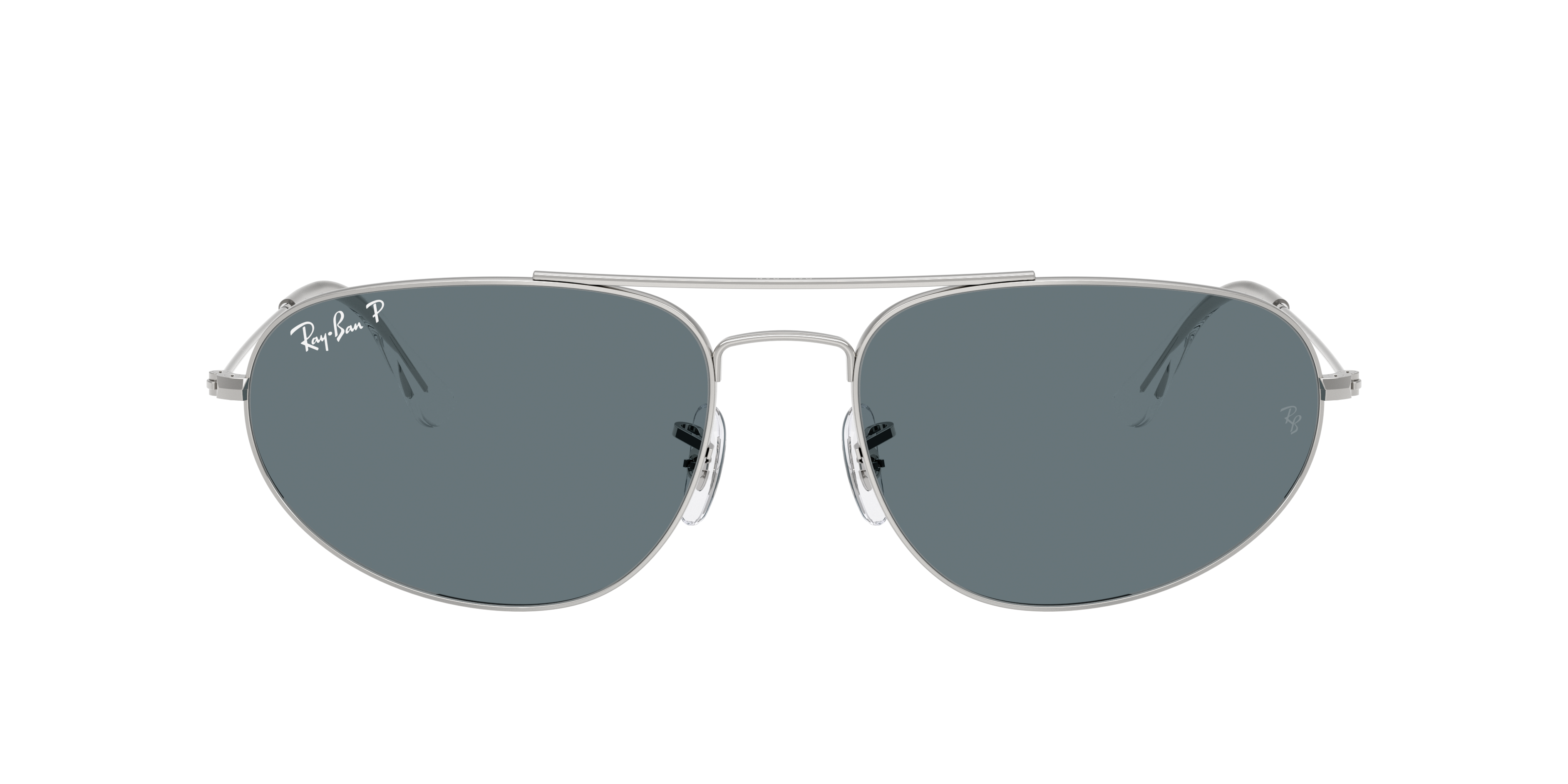 Ray-Ban Explorer IV XXL (62 - 18) with Blue lenses and Silver