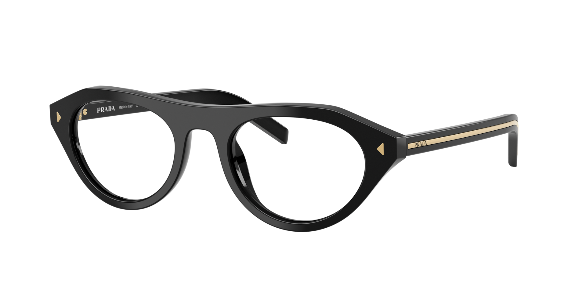 Prada Frau Sunglass PR B15S - Rahmenfarbe: Schwarz, Linsenfarbe: Blaulichtfilter