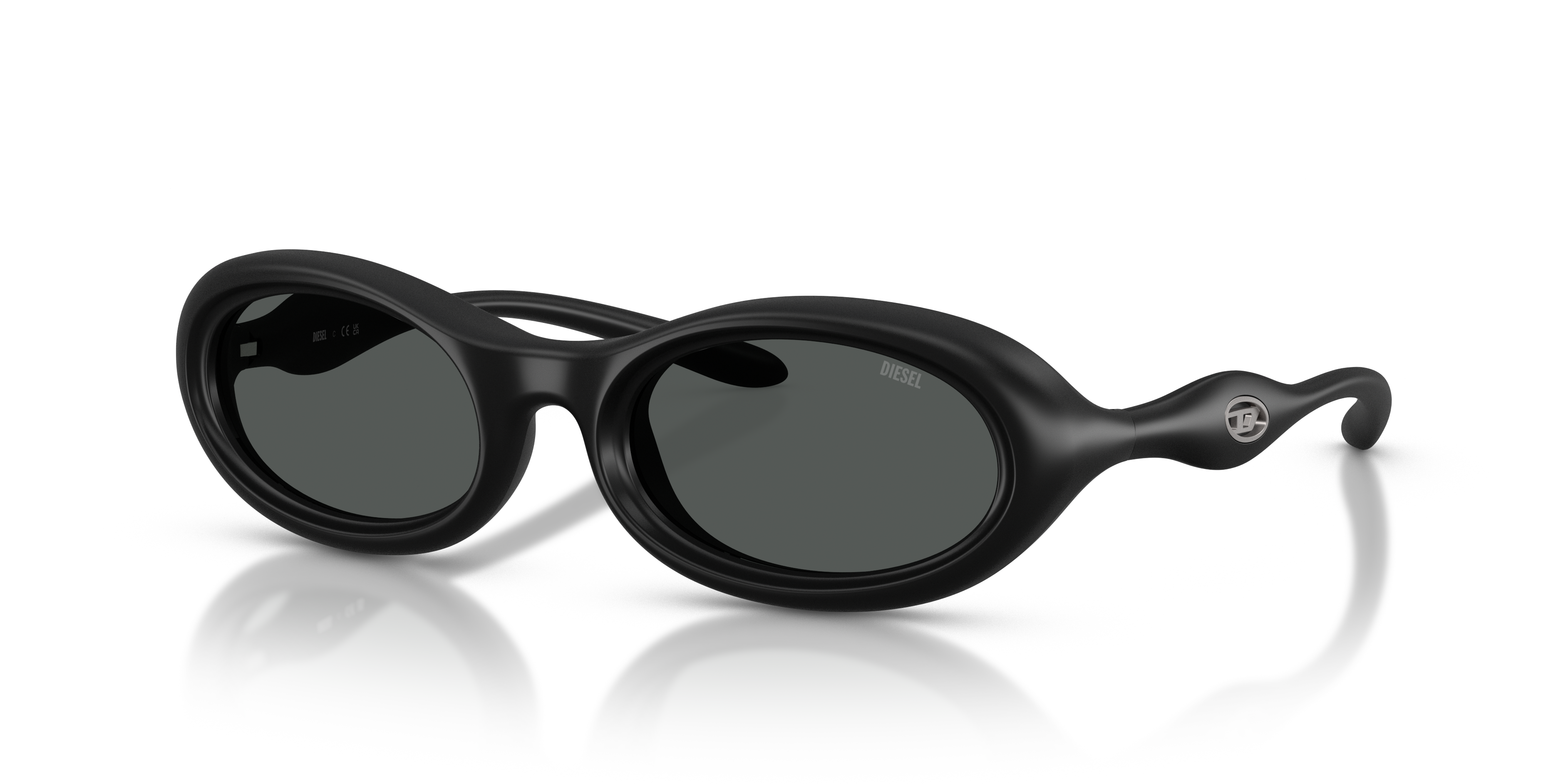 Diesel DL3011U XL (51 - 21) with Grey lenses and Black frame