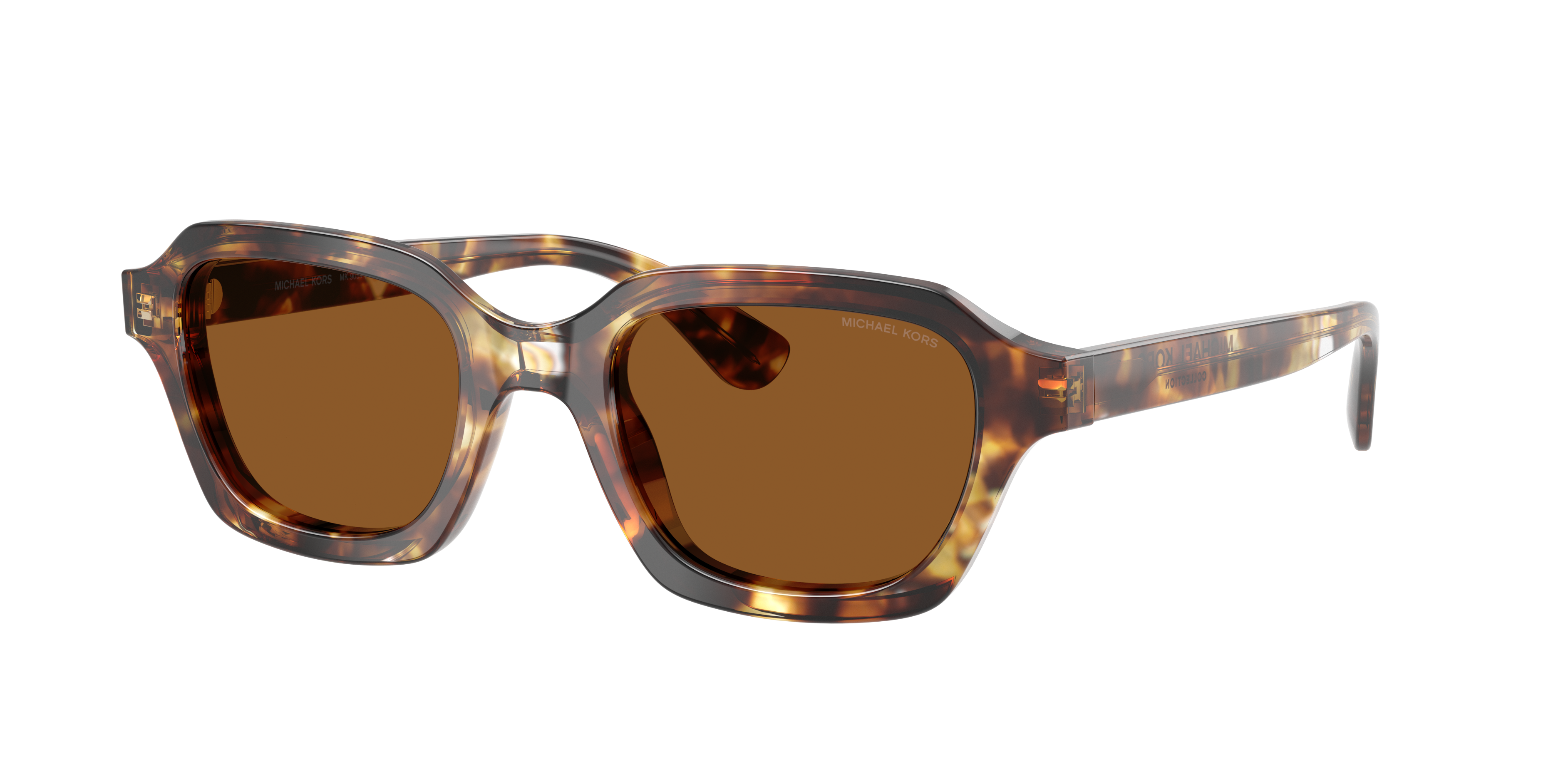 Michael Kors Woman Sunglass Toledo -  Frame color: Jet Set Tortoise, Lens color:
