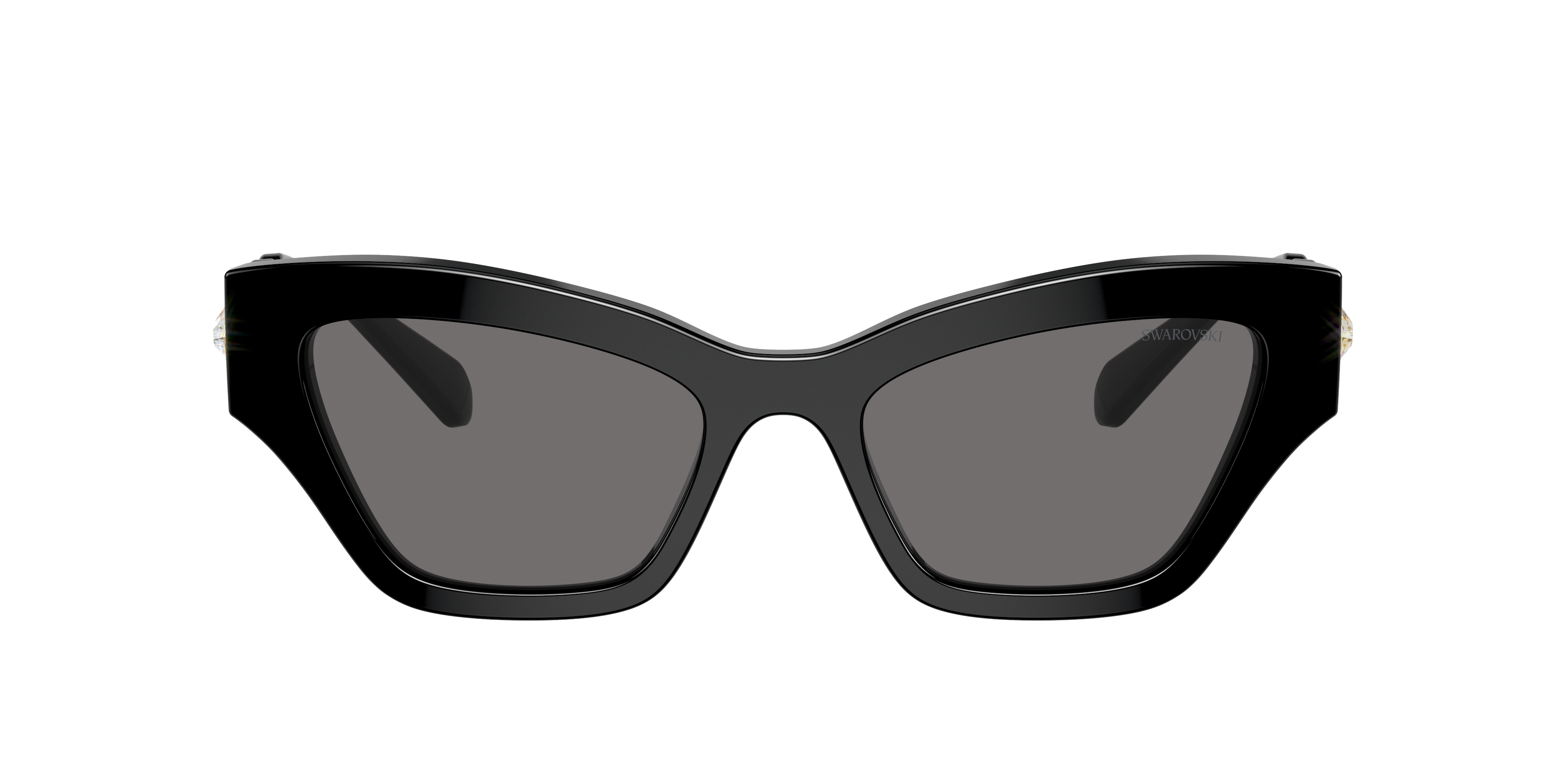 Swarovski SK6021 M (53 - 19) with Grey lenses and Black frame
