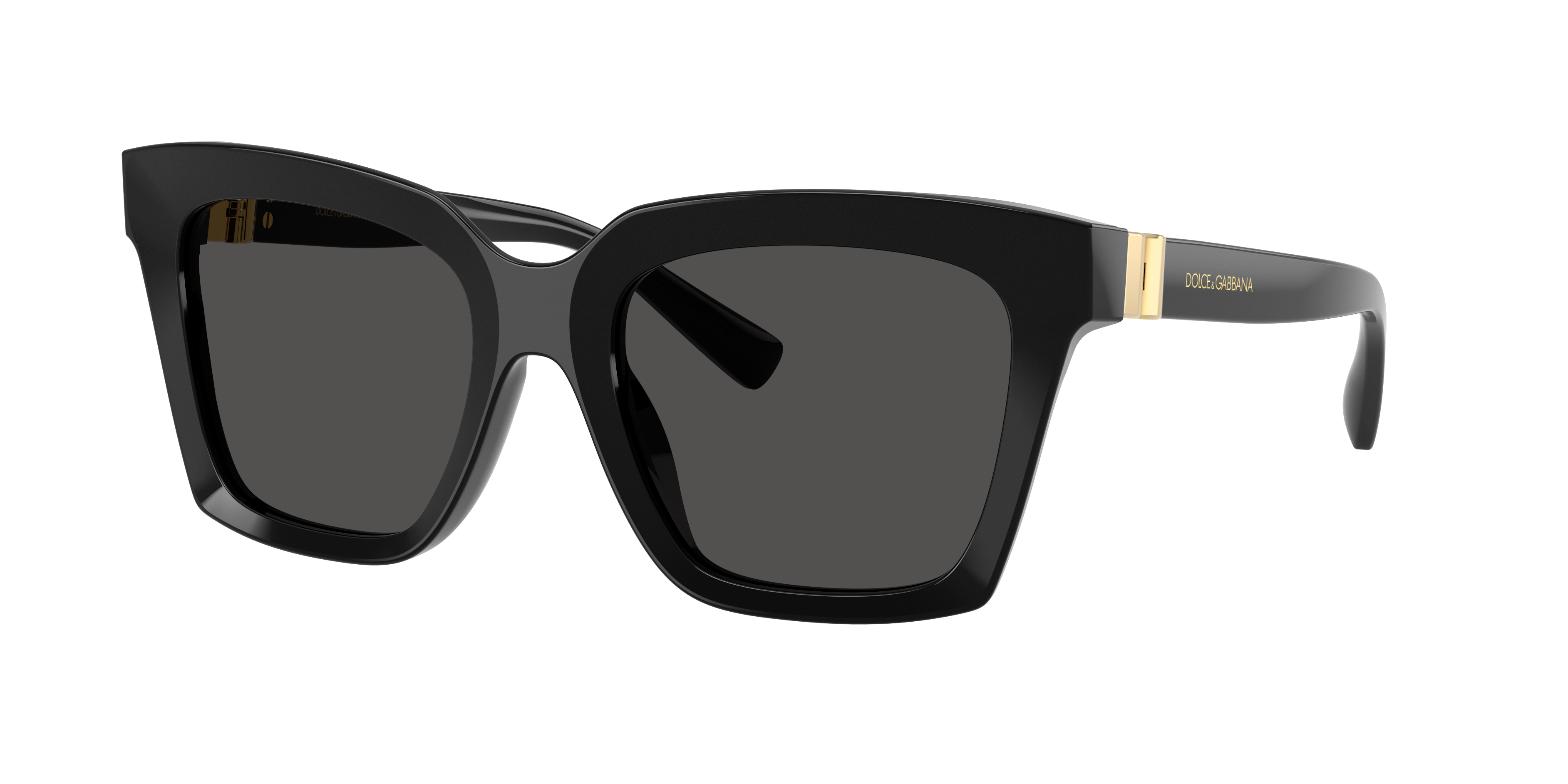 Dolce&Gabbana Femme Sunglass DG4498 - Couleur du Monture: Noir, Couleur de Lentille: Gris foncé