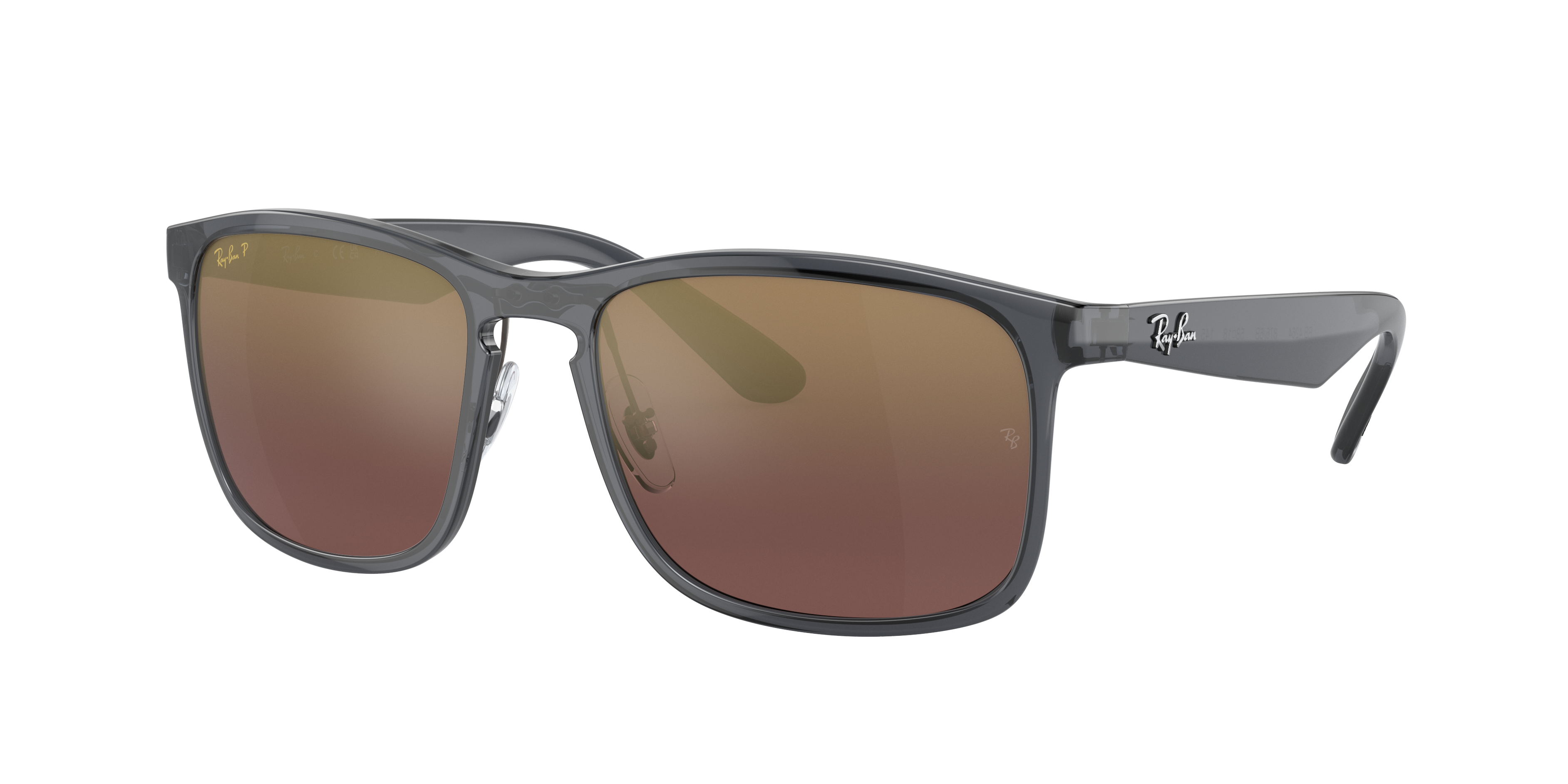 Ray-Ban RB4264 Polarized+ Lenses XL (58 - 18) with Violet lenses