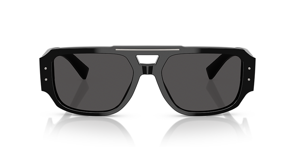 Dolce&Gabbana DG4482 XL (57 - 18) with Grey lenses and Black frame