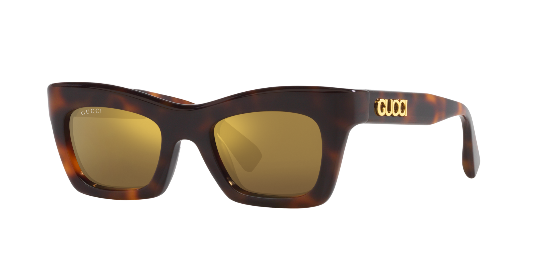 Gucci GG1773S XS (50 - 21) with Brown lenses and Tortoise frame