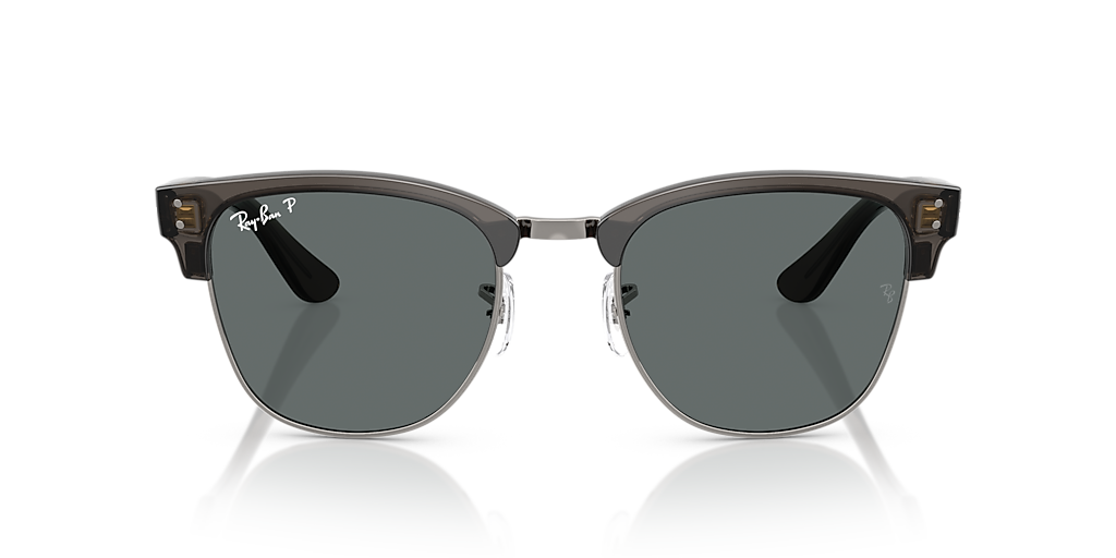 Ray-Ban Clubmaster Reverse S (51 - 21) with Grey lenses and Grey