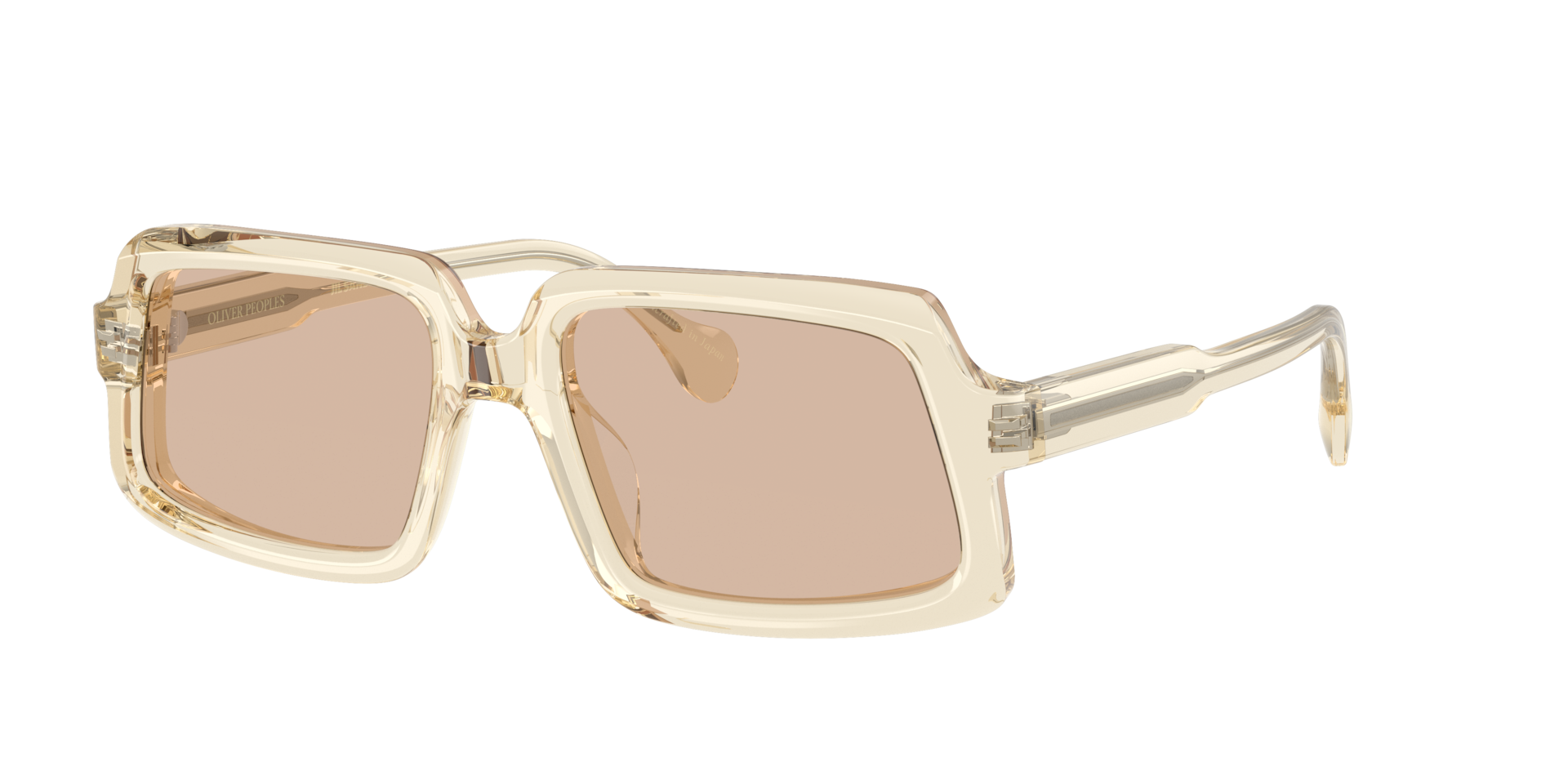 Oliver Peoples Unisex Sunglass Edition 9 - Rahmenfarbe: Gelbbraun, Linsenfarbe: Light Brown Wash