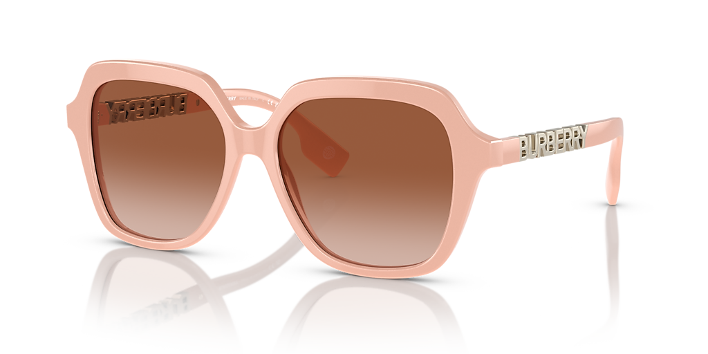 Burberry Joni L (55 - 16) with Brown lenses and Pink frame
