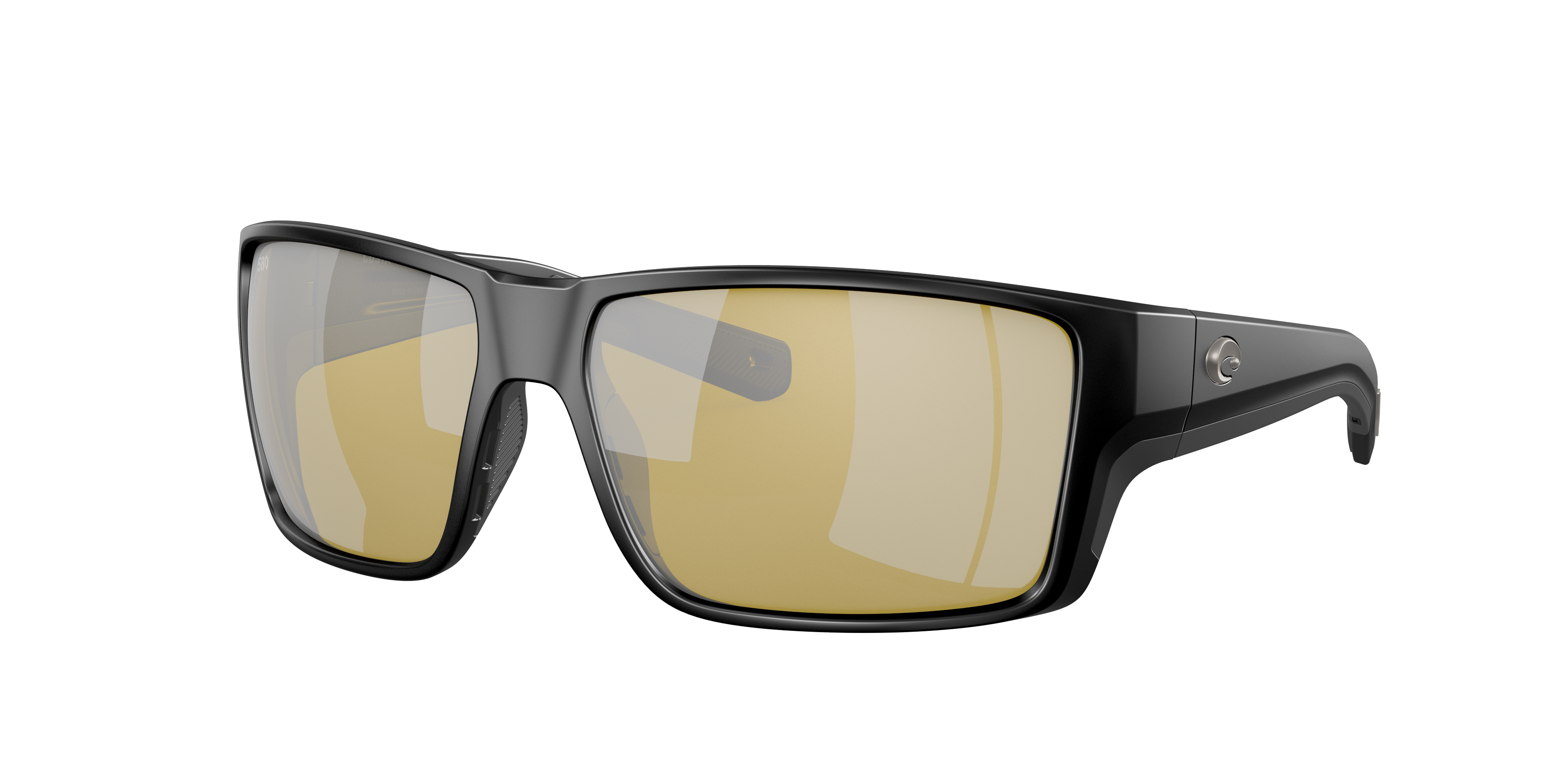 Costa Man Sunglass Reefton PRO -  Frame color: Matte Black, Lens color: Sunrise Silver Mirror