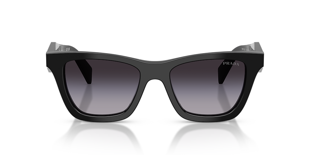 Prada PR C07S S (51 - 18) with Grey lenses and Black frame
