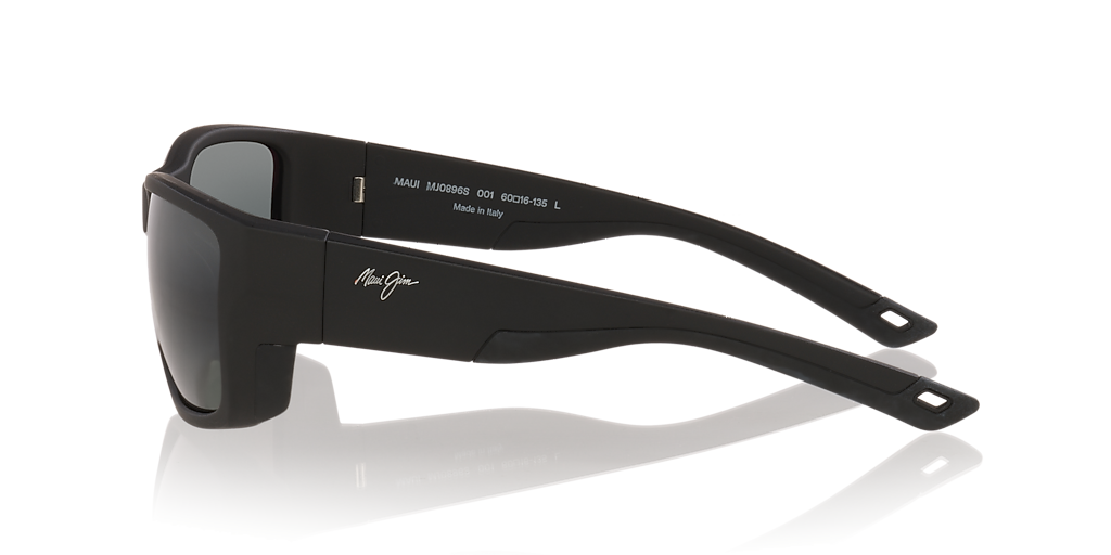 Maui Jim Amberjack XL (60 - 18) with Grey lenses and Black frame