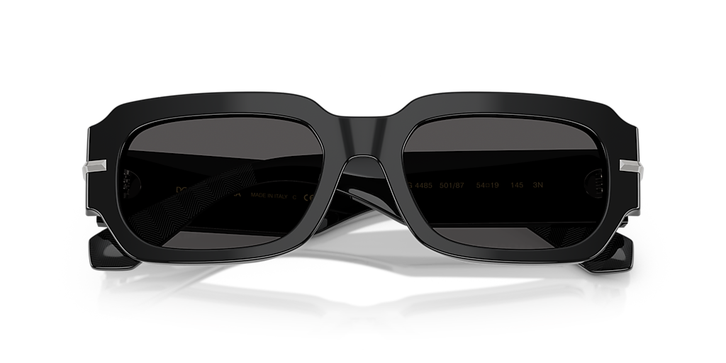 Dolce&Gabbana DG4485 M (54 - 19) with Grey lenses and Black frame