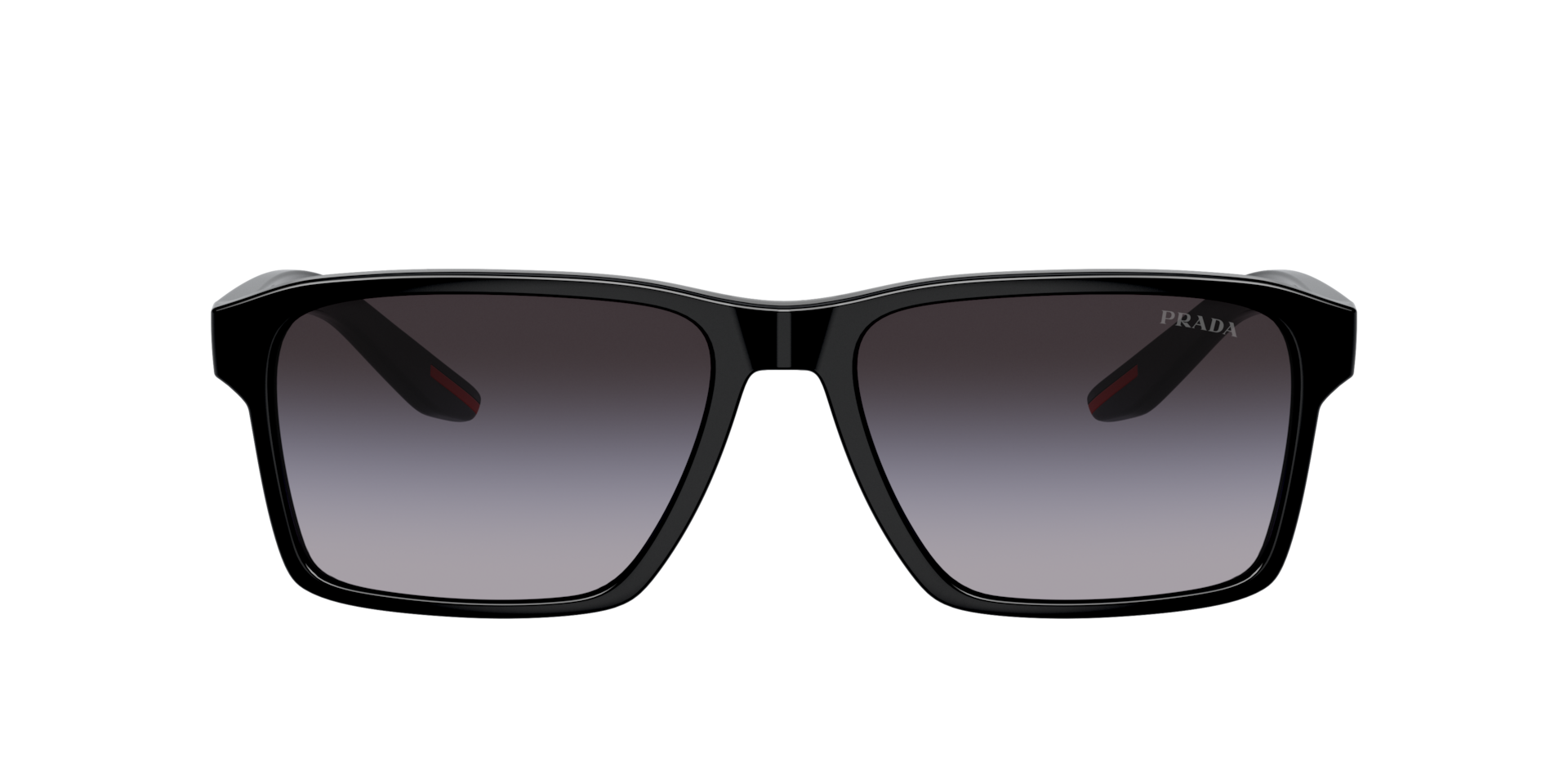 Prada Linea Rossa PS 05YS XXL (58 - 17) with Grey lenses and Black