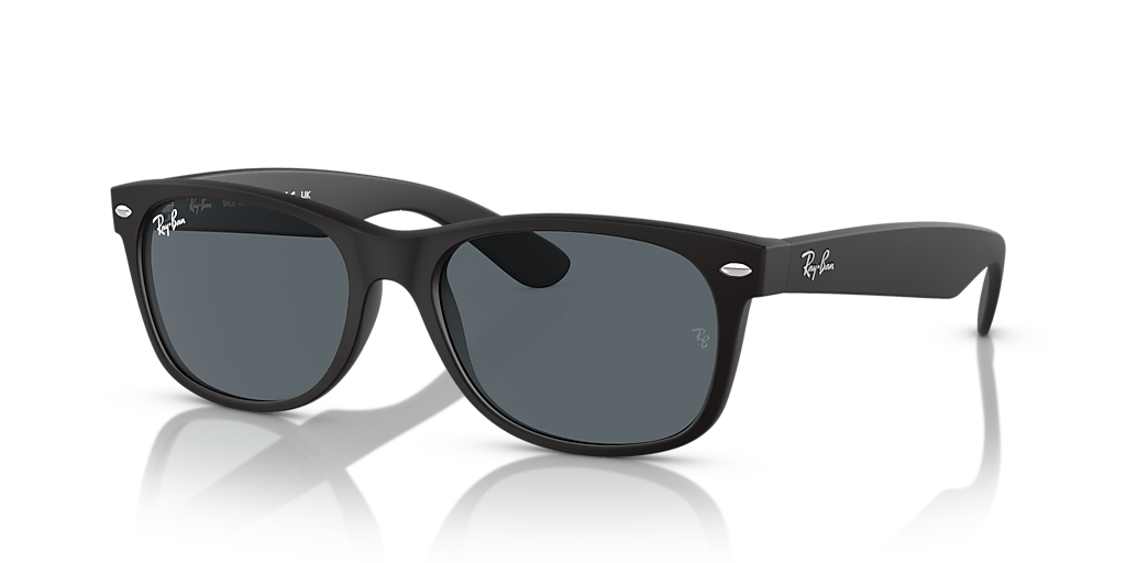 Ray-Ban New Wayfarer Classic M (55 - 18) with Blue lenses and