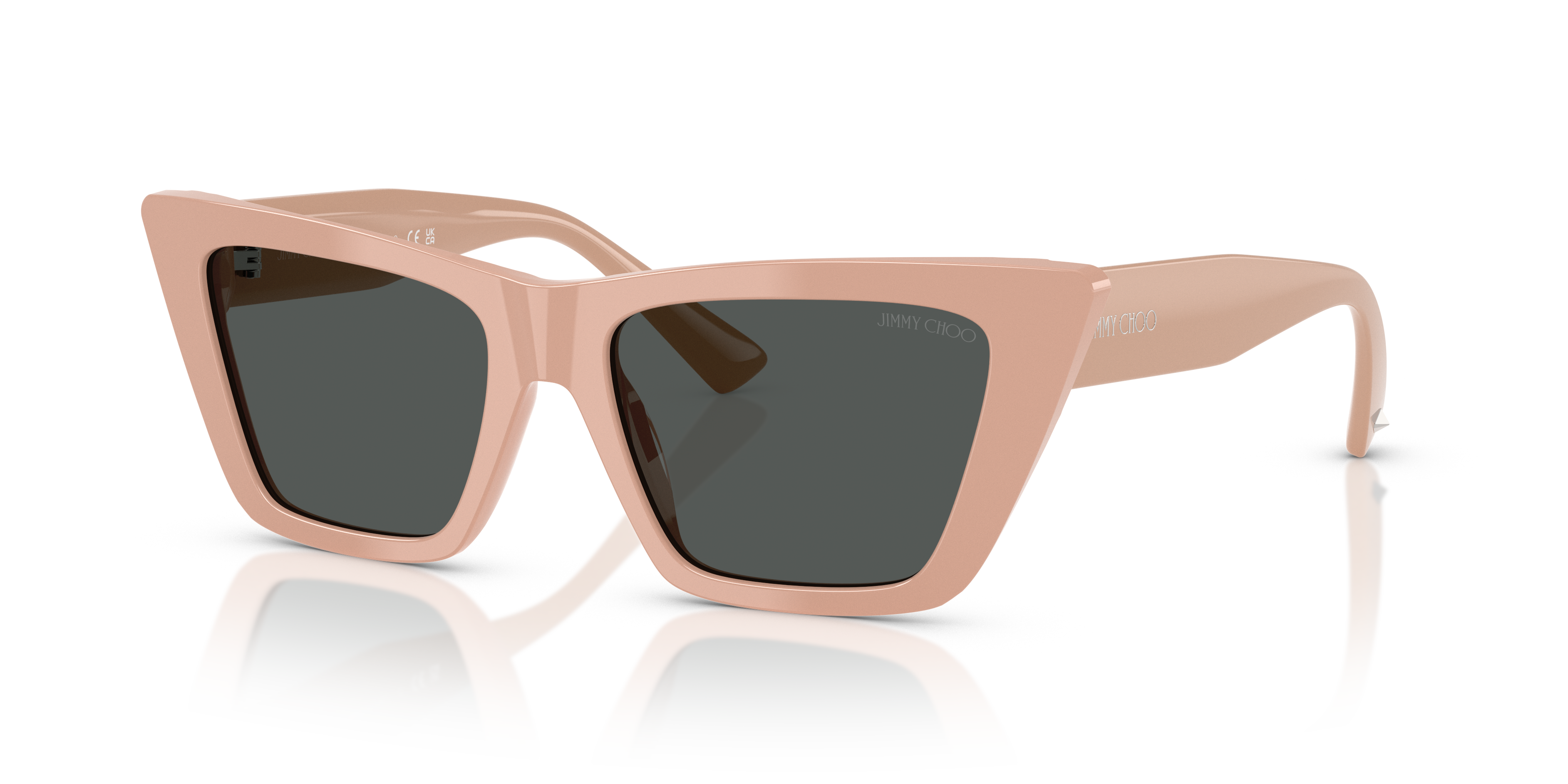 Jimmy Choo JC5028 XS (53 - 17) with Grey lenses and Pink frame