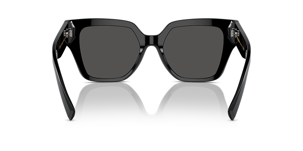 Dolce&Gabbana DG4471 M (52 - 18) with Grey lenses and Black frame