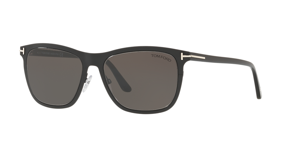 Tom Ford Alasdhair S (55 - 17) with Grey lenses and Black frame