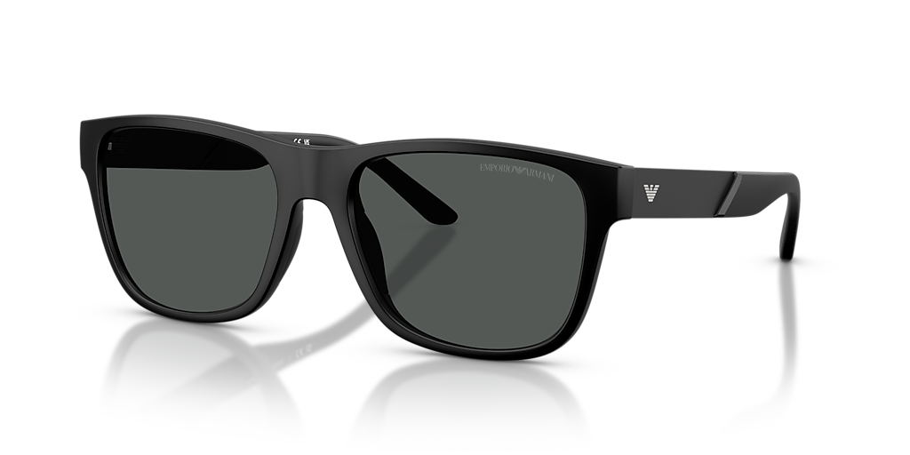 Emporio Armani EA4243 XL (56 - 18) con Micas Gris y Armazón Negro