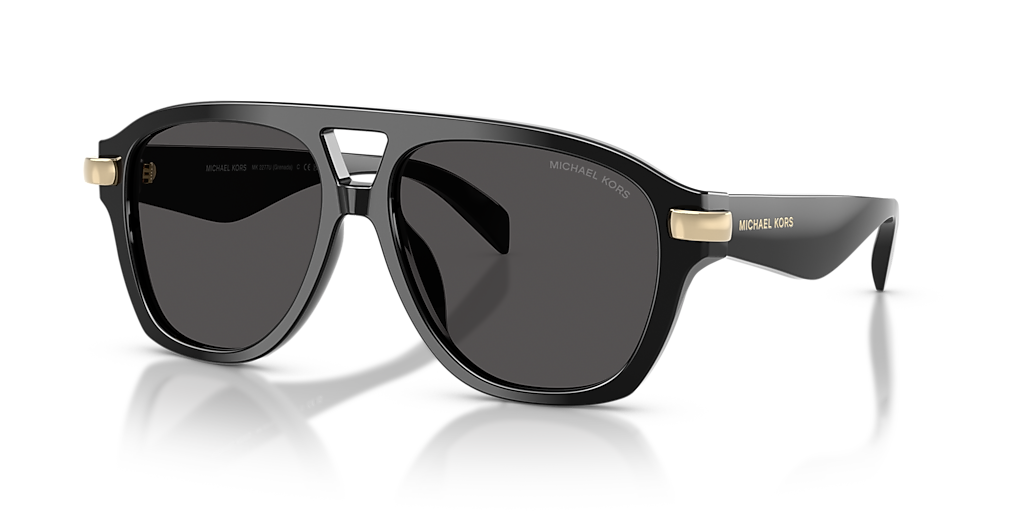Michael Kors Grenada L (56 - 15) with Grey lenses and Black frame